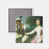 Dido Elizabeth Belle en Lady Murray Magneet (Voorkant / Achterkant)