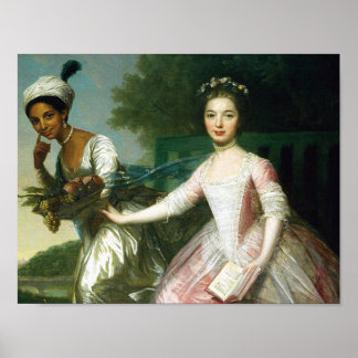 Dido Elizabeth Belle en Lady Murray Poster