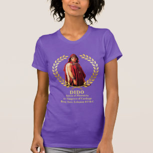 DIDO Koningin van Libanon (Oud-Foenicisch) T-Shirt