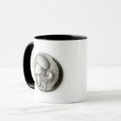 Didrachma van Heracles: buitenspiegelend Athena Mok (Voorkant links)