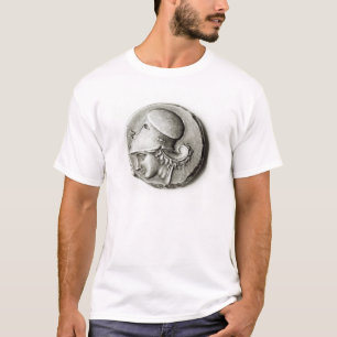 Didrachma van Heracles: buitenspiegelend Athena T-shirt