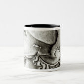 Didrachma van Heracles: buitenspiegelend Athena Tweekleurige Koffiemok (Center)