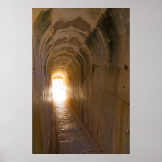 Didyma Ruins Tunnel Poster (Voorkant)