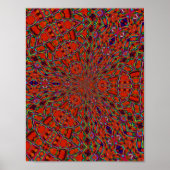 Die 60's Hippie Poster (Voorkant)