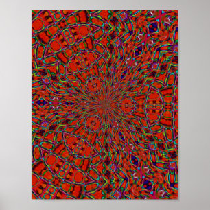 Die 60's Hippie Poster