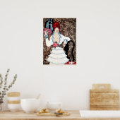 DIE 6 oude Deutsche Printer Advert Max Schweizer Poster (Keuken)