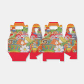 Die 70s Favor Box Bedankdoosjes (Uitgevouwen)