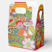 Die 70s Favor Box Bedankdoosjes (Geopend)