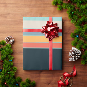Die 70s Retro Vibes Cadeaupapier