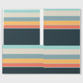 Die 70s Retro Vibes Cadeaupapier (Vlak)