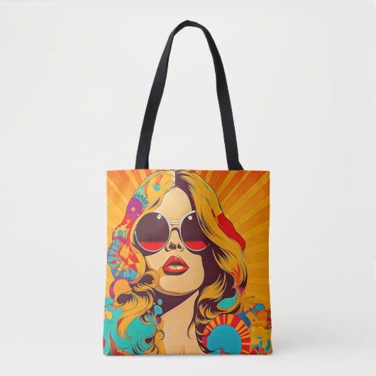 Die 70's tote bag (Voorkant)