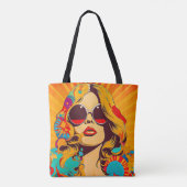 Die 70's tote bag (Achterkant)