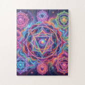 Die 7 Chakren´10 Legpuzzel (Verticaal)