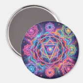 Die 7 Chakren´10 Magneet (Voorkant / Achterkant)