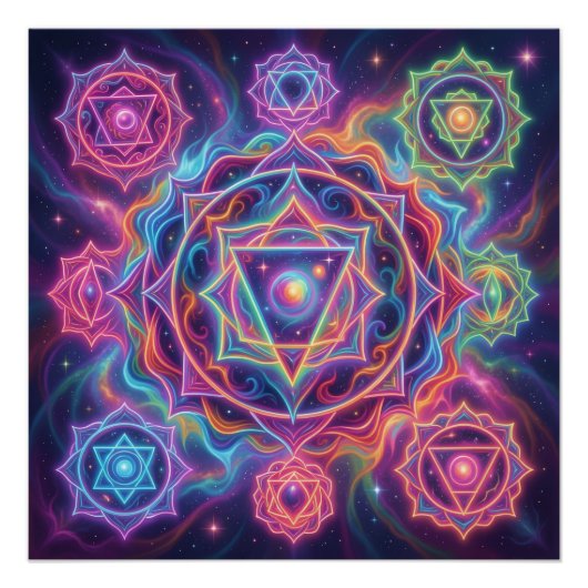 Die 7 Chakren´10 Perfect Poster (Voorkant)