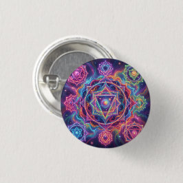 Die 7 Chakren´10 Ronde Button 3,2 Cm