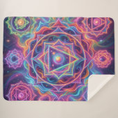 Die 7 Chakren´10 Sherpa Deken (Voorkant (horizontaal))