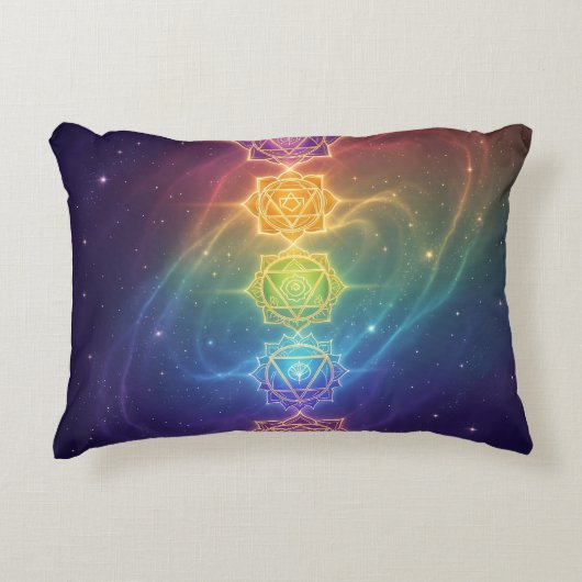 Die 7 Chakren´11 Accent Kussen (Voorkant)