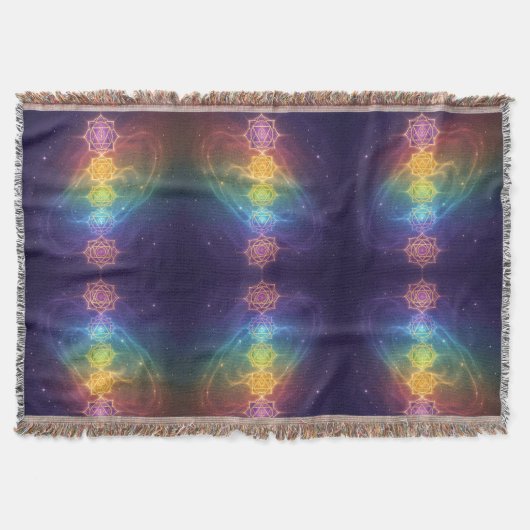 Die 7 Chakren´11 Deken (Voorkant)