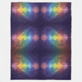 Die 7 Chakren´11 Fleece Deken (Voorkant)