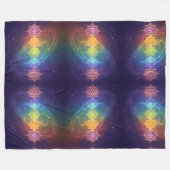 Die 7 Chakren´11 Fleece Deken (Voorkant (Horizontaal))