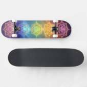 Die 7 Chakren´11 Persoonlijk Skateboard (Horizontaal)
