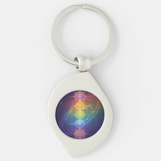 Die 7 Chakren´11 Sleutelhanger (Voorkant)