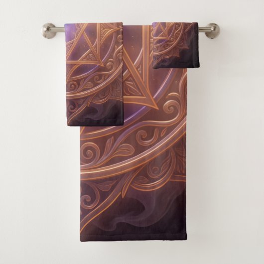 Die 7 Chakren´1 Bad Handdoek (Insitu)