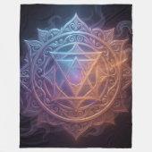 Die 7 Chakren´1 Fleece Deken (Voorkant)