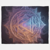 Die 7 Chakren´1 Fleece Deken (Voorkant (Horizontaal))
