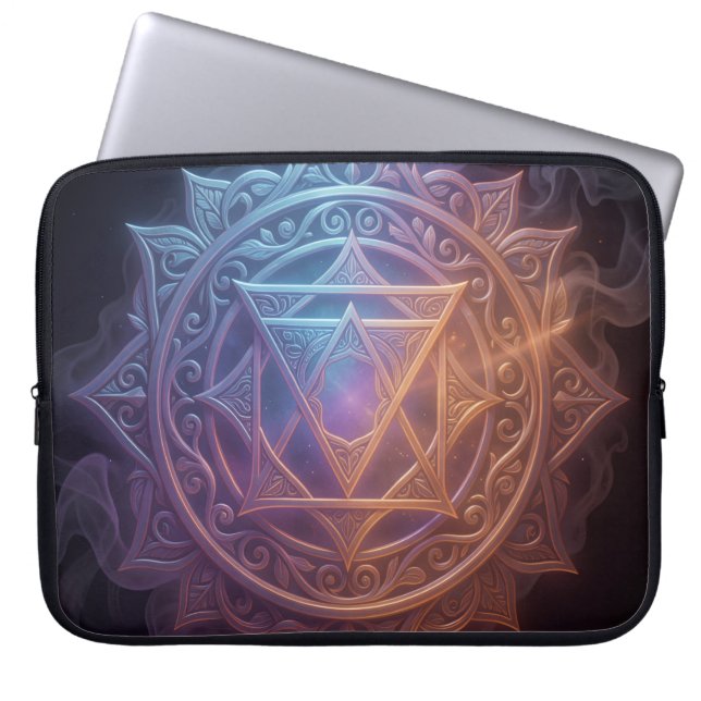 Die 7 Chakren´1 Laptop Sleeve (Voorkant)