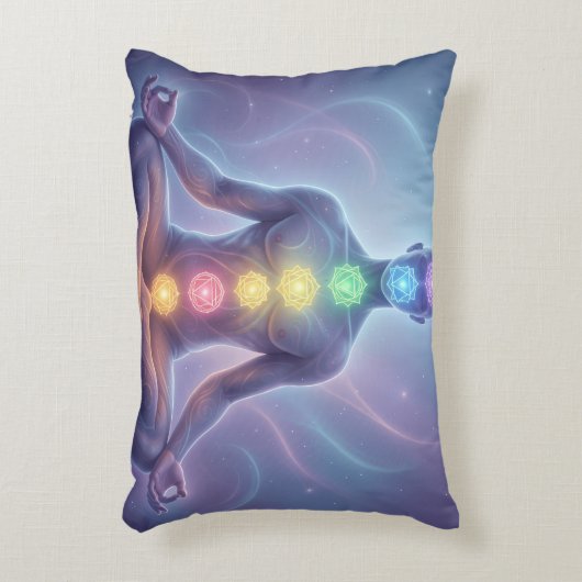 Die 7 Chakren´2 Accent Kussen (Voorkant(Verticaal))