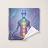 Die 7 Chakren´2 Bad Handdoek (Wasdoekje)