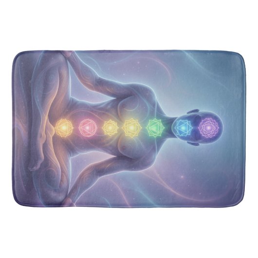 Die 7 Chakren´2 Badmat (Voorkant)