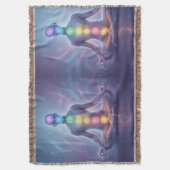 Die 7 Chakren´2 Deken (Voorkant Verticaal)