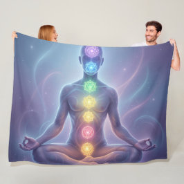 Die 7 Chakren´2 Fleece Deken