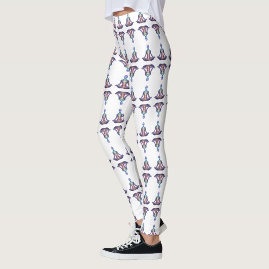 Die 7 Chakren´2 Leggings (Links)