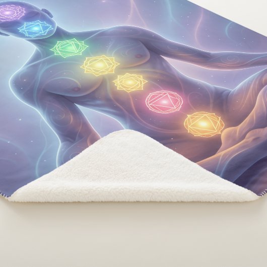 Die 7 Chakren´2 Sherpa Deken (3/4)