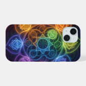 Die 7 Chakren´3 iPhone 15 Case (Achterkant horizontaal)