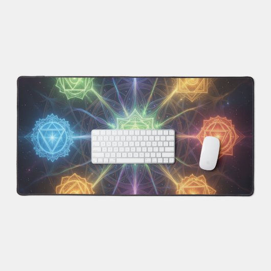 Die 7 Chakren´4 Bureaumat (Keyboard & Muis)