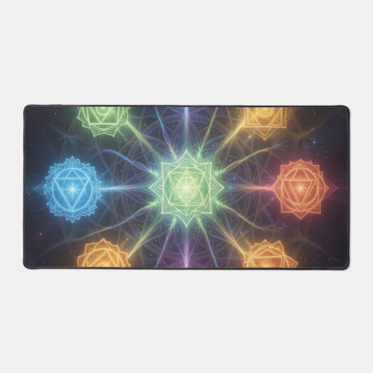 Die 7 Chakren´4 Bureaumat (Voorkant)