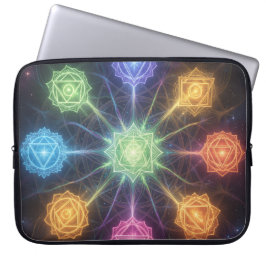 Die 7 Chakren´4 Laptop Sleeve