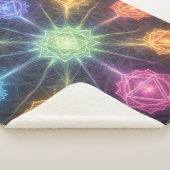 Die 7 Chakren´4 Sherpa Deken (3/4)