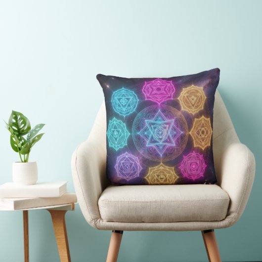 Die 7 Chakren´6 Kussen (Stoel)