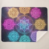 Die 7 Chakren´6 Sherpa Deken (Voorkant (horizontaal))