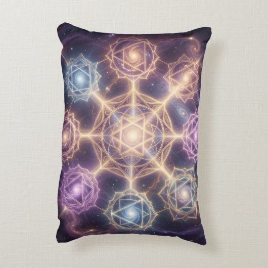 Die 7 Chakren´7 Accent Kussen (Achterkant (Verticaal))