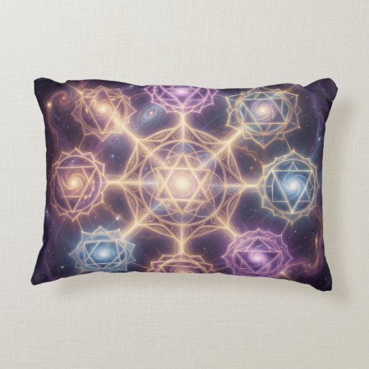 Die 7 Chakren´7 Accent Kussen (Achterkant)