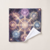 Die 7 Chakren´7 Bad Handdoek (Wasdoekje)