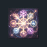 Die 7 Chakren´7 Canvas Afdruk<br><div class="desc">Die 7 Chakren sind Energiezentren entlang der Wirbelsäule,  die verschiedene Lebensbereiche beeinflussen – von Sicherheit und Kreativität über Selbstbewusstsein und Liebe bis hin zu Kommunikation,  Intuition und Spiritualität. Im Gleichgewicht fördern sie Harmonie,  innere Kraft und ganzheitliches Wohlbefinden.</div>