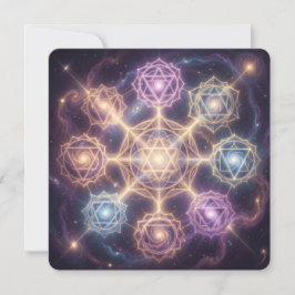 Die 7 Chakren´7 Feestdagenkaart